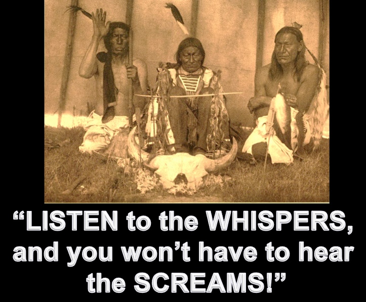 LISTEN TO THE WHISPERS